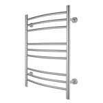 WarmlyYours Riviera Towel Warmer Dual Connection 9 Bars