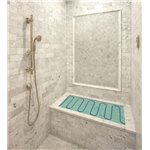 WarmlyYours TempZone TRT120-1.0x2.7 Shower Bench Mats