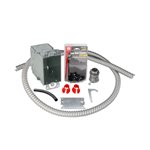 WarmlyYours Electrical Rough-in Kit Single Gang Box with Single Conduit