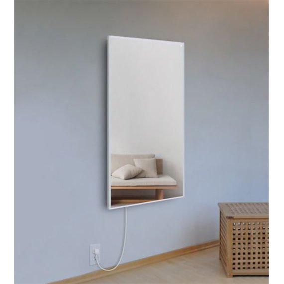 WarmlyYours Ember Mirror Radiant Panel Heater - 600W - 35" x 24" - Dual Connection