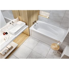 MIROLIN AWU6032LW WHITE TUCSON SKIRTED WHIRLPOOL