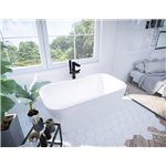 MIROLIN CF1021 WHITE MISTAYA BATH 60"