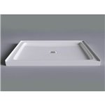 MIROLIN SQD4242A1 WHITE STRADA 42" SQD ALCOVE BASE