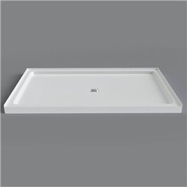 MIROLIN SQD6036A1 WHITE STRADA 60" SQD ALCOVE BASE