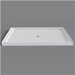 MIROLIN SQD6036A1 WHITE STRADA 60" SQD ALCOVE BASE