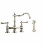 GROHE 20158 Bridgeford Bridge Kitchen Faucet wspray