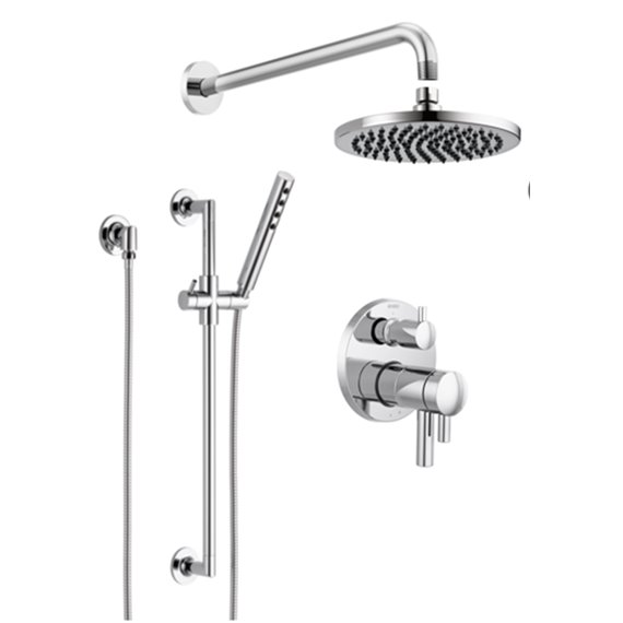 BRIZO ODIN KIT223ON 2-WAY THERMOSTATIC SHOWER KIT