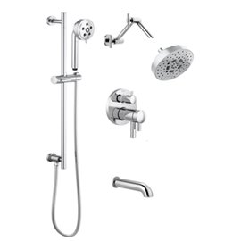 BRIZO ESSENTIAL KIT334ES 3-WAY THERMOSTATIC SHOWER KIT