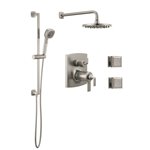 BRIZO ALLARIA KIT335AL 3-WAY THERMOSTATIC SHOWER KIT