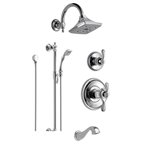 BRIZO CHARLOTTE KIT335-1CH 3-WAY THERMOSTATIC SHOWER KIT