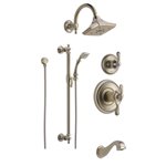 BRIZO CHARLOTTE KIT335-1CH 3-WAY THERMOSTATIC SHOWER KIT