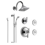 BRIZO CHARLOTTE KIT336CH 3-WAY THERMOSTATIC SHOWER KIT