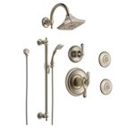 BRIZO CHARLOTTE KIT336CH 3-WAY THERMOSTATIC SHOWER KIT