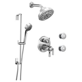 BRIZO LEVOIR KIT335LV 3-WAY THERMOSTATIC SHOWER KIT