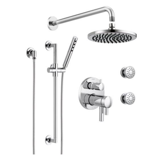 BRIZO ODIN KIT335ON 3-WAY THERMOSTATIC SHOWER KIT