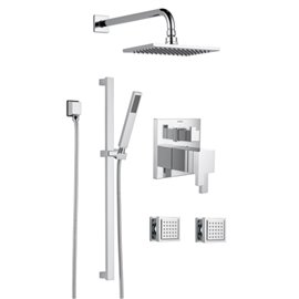 BRIZO SIDERNA KIT335SD 3-WAY THERMOSTATIC SHOWER KIT