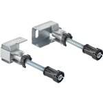 GEBERIT 111.835.00.1 DUOFIX SET OF WALL ANCHORS FOR SINGLE INSTALLATION CORNER CONSTRUCTION 2 PC. 