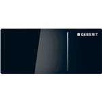 GEBERIT 115.084.SJ.1 REMOTE FLUSH ACTUATION TYPE 70 FOR DUAL FLUSH FOR OMEGA CONCEALED CISTERN BLACK GLASS