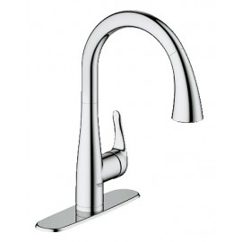 GROHE 30211 Elberon Pull-Down Kitchen Faucet