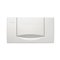 GEBERIT 115.222.11.1 ACTUATOR PLATE 200F FOR STOP-AND-GO FLUSH WHITE ALPINE