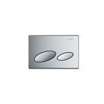 GEBERIT 115.228.21.1 ACTUATOR PLATE KAPPA20 FOR DUAL FLUSH BRIGHT CHROME-PLATED