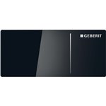 GEBERIT 115.630.SJ.1 REMOTE FLUSH ACTUATION TYPE 70 FOR DUAL FLUSH FOR SIGMA CONCEALED CISTERN 12 CM BLACK GLASS