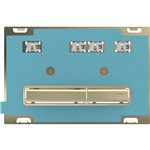 GEBERIT 115.672.00.2 ACTUATOR PLATE SIGMA50 FOR DUAL FLUSH METAL COLOUR BRASS BRASS CUSTOMISED