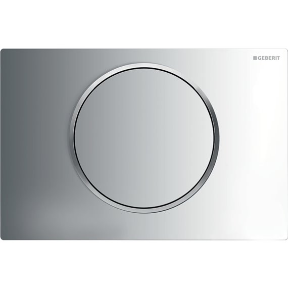 GEBERIT 115.758.KH.5 ACTUATOR PLATE SIGMA10 FOR STOP-AND-GO FLUSH BRIGHT CHROME / MATT CHROME / BRIGHT CHROME