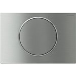 GEBERIT 115.758.SN.5 ACTUATOR PLATE SIGMA10 FOR STOP-AND-GO FLUSH STAINLESS STEEL BRUSHED/POLISHED/BRUSHED