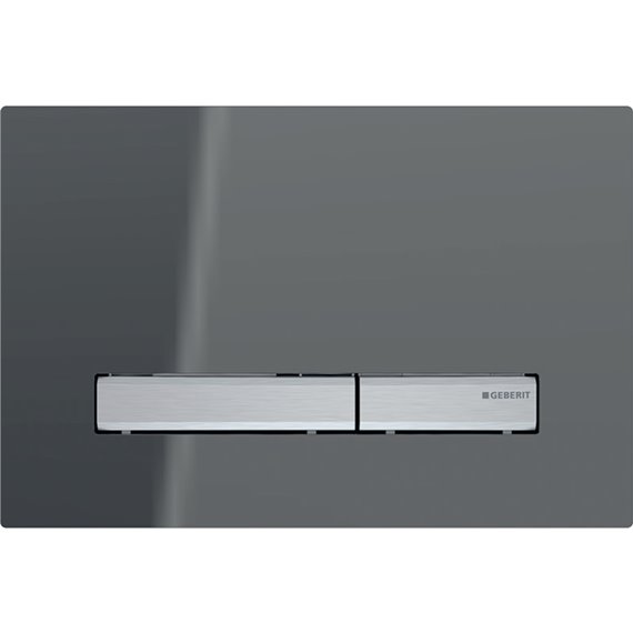 GEBERIT 115.788.JK.2 ACTUATOR PLATE SIGMA50 FOR DUAL FLUSH METAL COLOUR CHROME- PLATED CHROME-PLATED LAVA