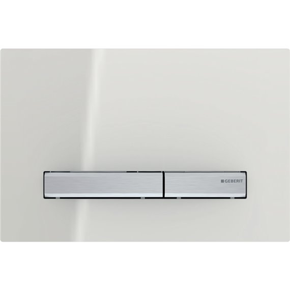 GEBERIT 115.788.JL.2 ACTUATOR PLATE SIGMA50 FOR DUAL FLUSH METAL COLOUR CHROME- PLATED CHROME-PLATED SAND GREY