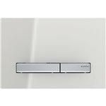 GEBERIT 115.788.JL.2 ACTUATOR PLATE SIGMA50 FOR DUAL FLUSH METAL COLOUR CHROME- PLATED CHROME-PLATED SAND GREY