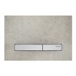 GEBERIT 115.788.JV.2 ACTUATOR PLATE SIGMA50 FOR DUAL FLUSH METAL COLOUR CHROME-PLATED CHROME-PLATED CONCRETE LOOK