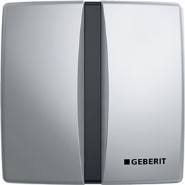 GEBERIT 115.804.46.5 URINAL FLUSH CONTROL WITH ELECTRONIC FLUSH ACTUATION BATTERY OPERATION ACTUATOR PLATE MATT