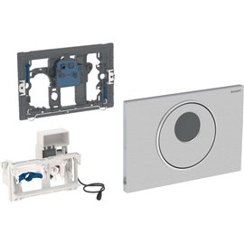 GEBERIT 115.856.SN.1 WC FLUSH CONTROL DUAL FLUSH ACTUATOR PLATE SIGMA10 STAINLESS STEEL