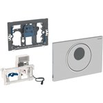 GEBERIT 115.856.SN.1 WC FLUSH CONTROL DUAL FLUSH ACTUATOR PLATE SIGMA10 STAINLESS STEEL