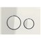 GEBERIT 115.884.JL.1 ACTUATOR PLATE SIGMA21 FOR DUAL FLUSH METAL COLOUR CHROME- PLATED CHROME-PLATED SAND GREY