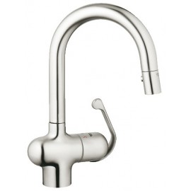 GROHE 32256 Ladylux Pro Prep Sink w Pull Down Spray