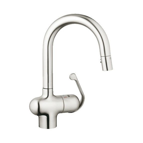 GROHE 32256 Ladylux Pro Prep Sink w Pull Down Spray