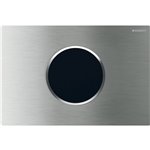 GEBERIT 115.907.SN.1 WC FLUSH CONTROL WITH DUAL FLUSH ACTUATOR PLATE SIGMA10 BRUSHED