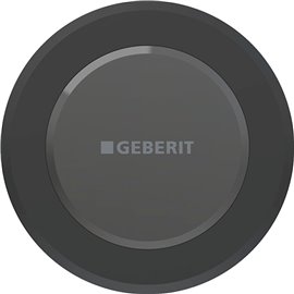 GEBERIT 115.936.14.6 WC FLUSH CONTROL WITH DUAL FLUSH TYPE 10 IR BUTTON BLACK MATT