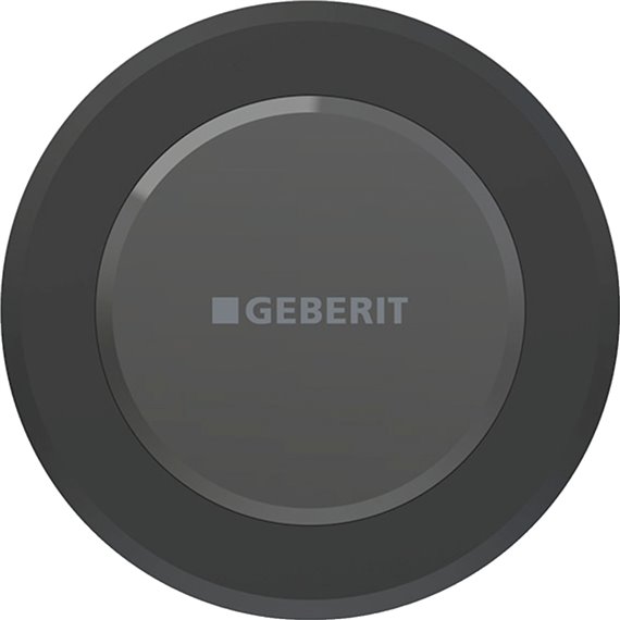 GEBERIT 115.937.14.6 WC FLUSH CONTROL WITH DUAL FLUSH TYPE 10 IR BUTTON BLACK MATT