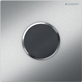 GEBERIT 116.035.SN.1 URINAL FLUSH CONTROL WITH COVER PLATE TYPE 10 STAINLESS STEEL