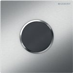 GEBERIT 116.035.SN.1 URINAL FLUSH CONTROL WITH COVER PLATE TYPE 10 STAINLESS STEEL