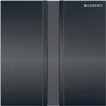 GEBERIT 116.036.QD.1 URINAL FLUSH CONTROL WITH COVER PLATE TYPE 50 BLACK CHROME