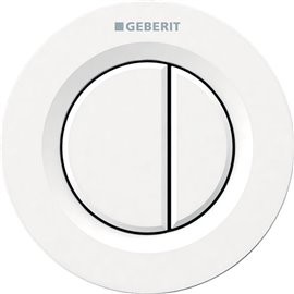 GEBERIT 116.042.11.1 REMOTE FLUSH ACTUATION TYPE 01 PNEUMATIC FOR DUAL FLUSH CONCEALED ACTUATOR WHITE ALPINE