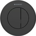 GEBERIT 116.055.DW.1 TYPE 10 REMOTE FLUSH ACTUATION PNEUMATIC FOR DUAL FLUSH CONCEALED ACTUATOR BLACK MATT BLACK