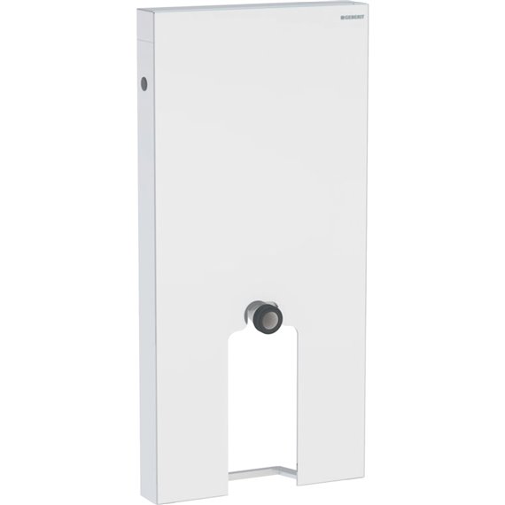 GEBERIT 131.126.SF.1 MONOLITH PURO SANITARY MODULE WHITE GLASS