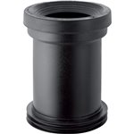 GEBERIT 152.400.16.1 STRAIGHT CONNECTOR BLACK