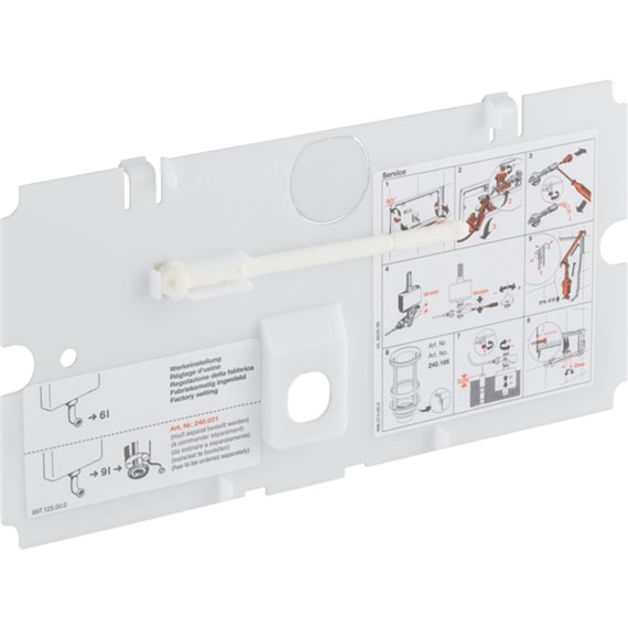 GEBERIT 240.073.00.1 PROTECTION PLATE FOR GEBERIT CONCEALED CISTERN